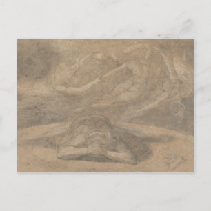 Postal Henry Fuseli - El sueño del campesino, el paraíso 