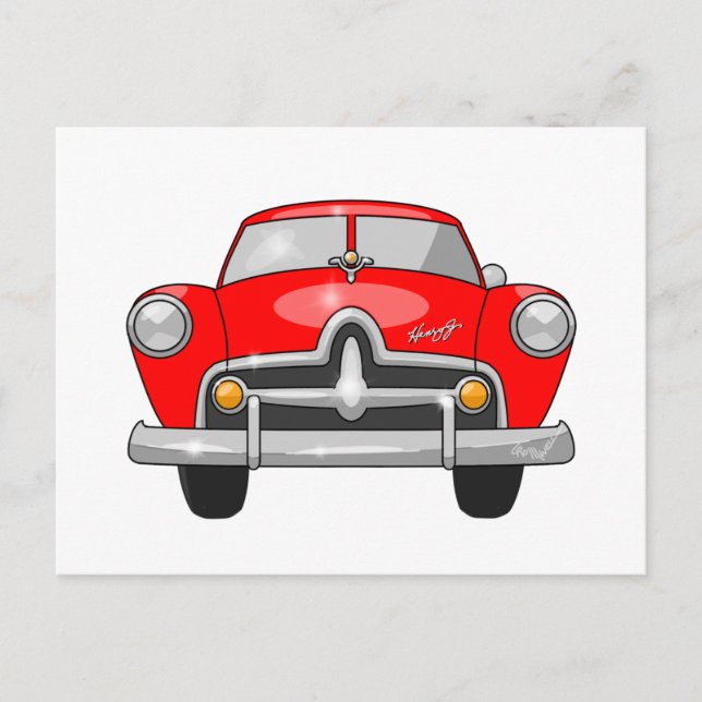 Postal Henry J 1951 (Anverso)