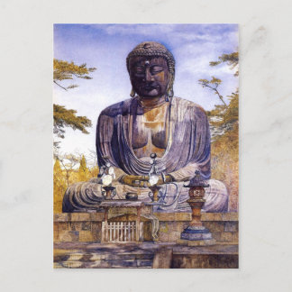 Postal Henry Roderick Newman: Daibutsu en Kamakura, Japón
