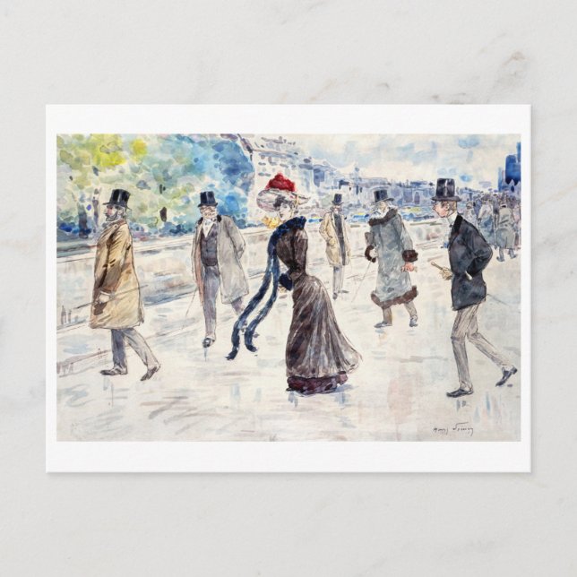 Postal Henry Somm Postcard (Anverso)