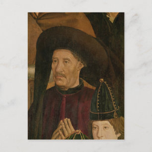 Postal Henry the Navigator  detail from the Polyptych