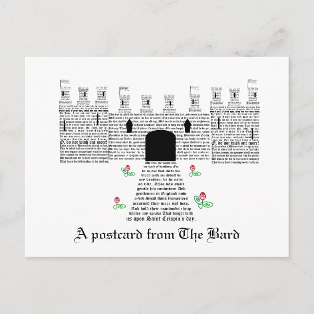 Postal Henry V (Anverso)