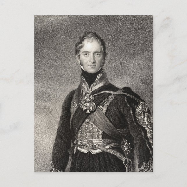 Postal Henry William Paget (Anverso)