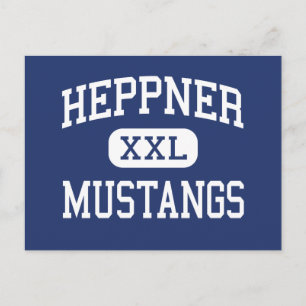 Postal Heppner - Mustangs - High School - Heppner Oregon