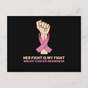 Postal Her Fight My Fight Family Matching Breast Cancer