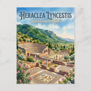 Postal Heraclea Lyncestis Macedonia del Norte