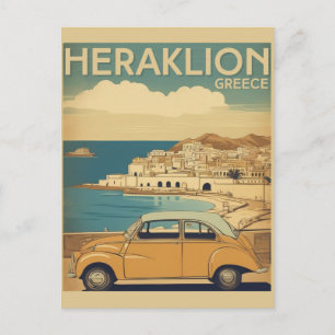Postal Heraclión,  Iraklio. vocación de Grecia