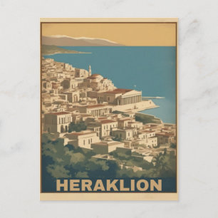 Postal Heraclión, Iraklio. vocación Grecia
