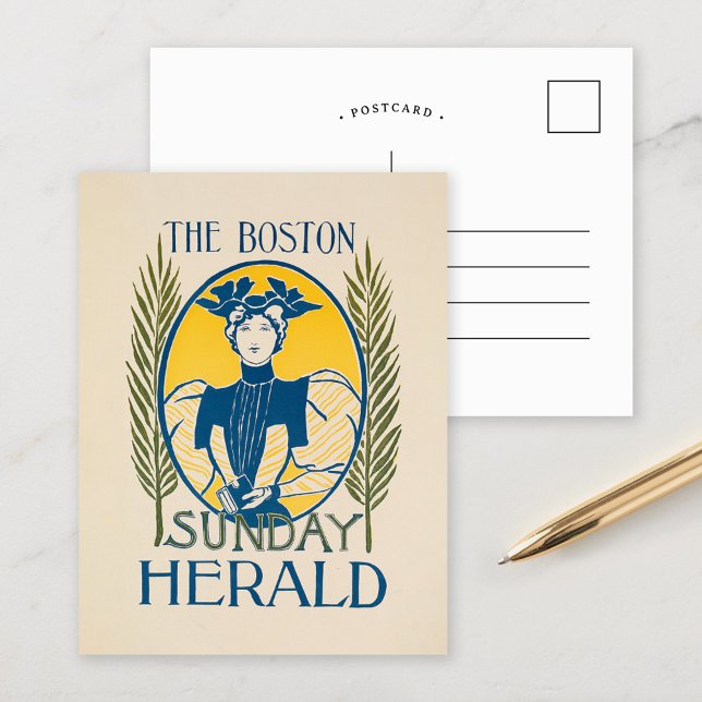 Postal Herald Domingo de Boston (Subido por el creador)