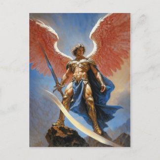 Postal Herald of the Divine Flame Archangel Michael