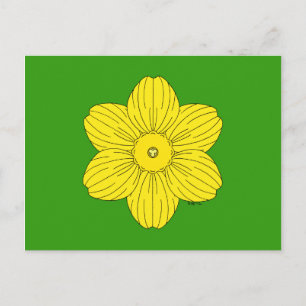 Postal Heraldic Daffodil