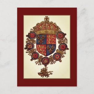 Postal Heraldry con Crown
