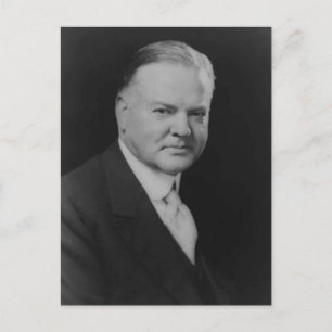 Postal Herbert Hoover 31° presidente