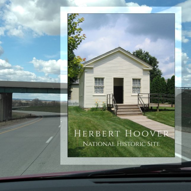 Postal Herbert Hoover Escuela de Primera Habitación (Subido por el creador)