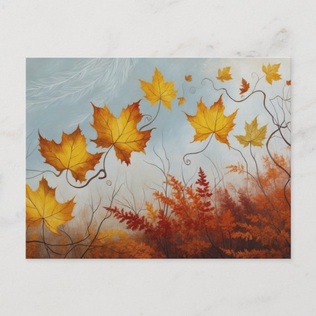 Postal Herbstblätter (Anverso)