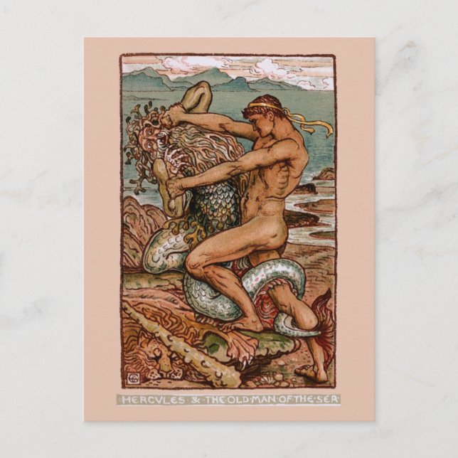 Postal Hércules (Anverso)