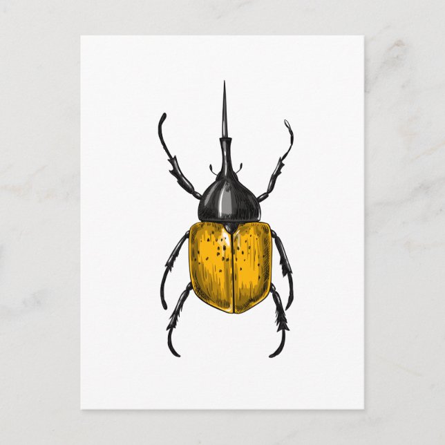 Postal Hercules beetle (Anverso)