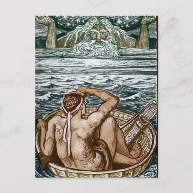 Postal Hércules y Atlas (Anverso)