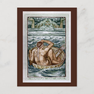 Postal Hércules y Atlas