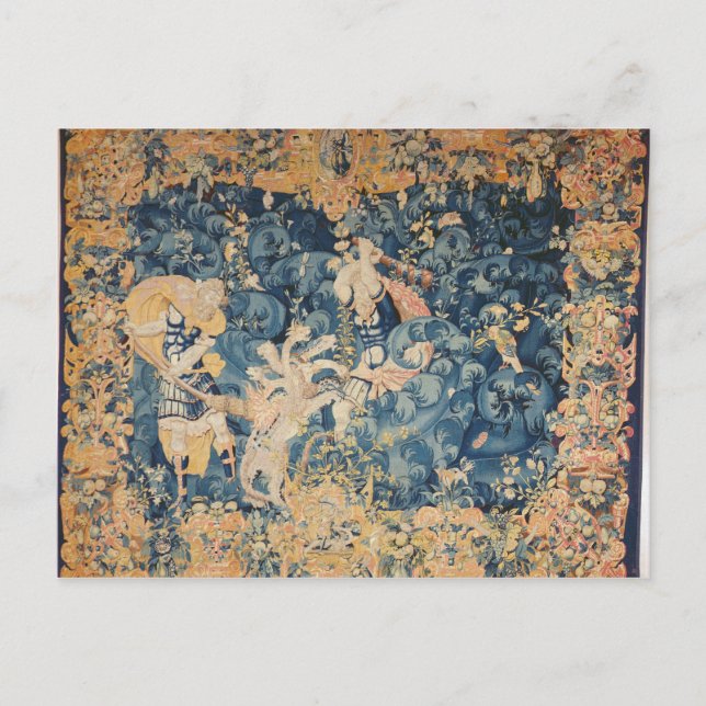 Postal Hércules y la hidra lernaica (Anverso)