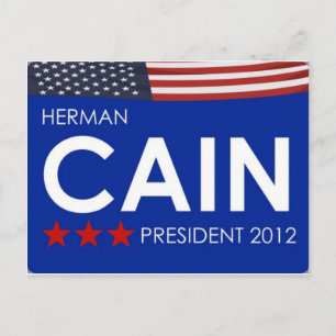 Postal Herman Cain 2012