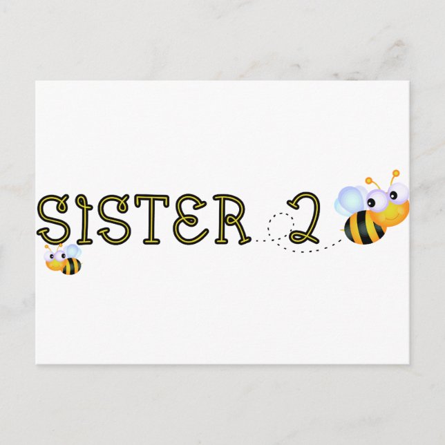 Postal Hermana 2 Bee (Anverso)