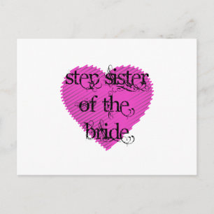 Postal Hermana de la novia