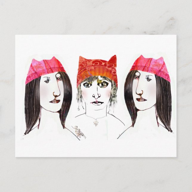 Postal hermanas (Anverso)