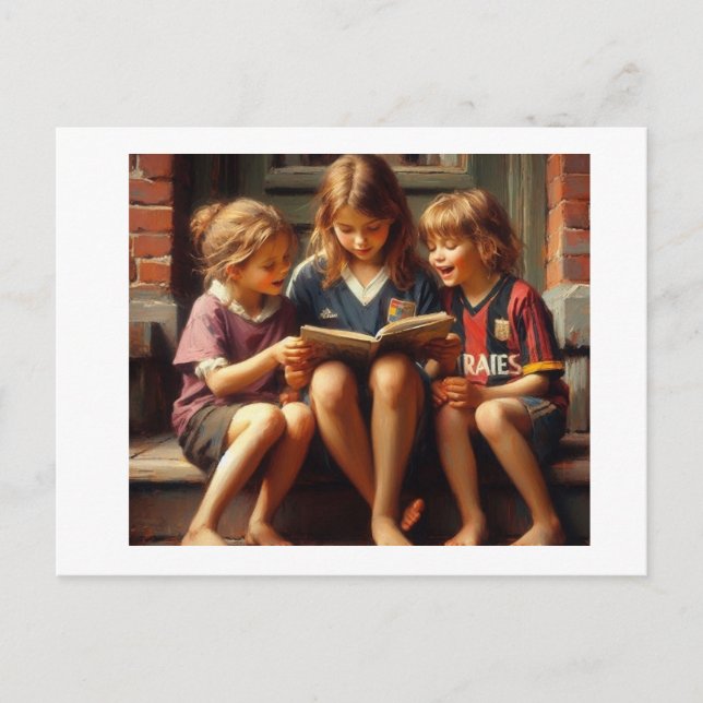 Postal Hermanas del lector (Anverso)