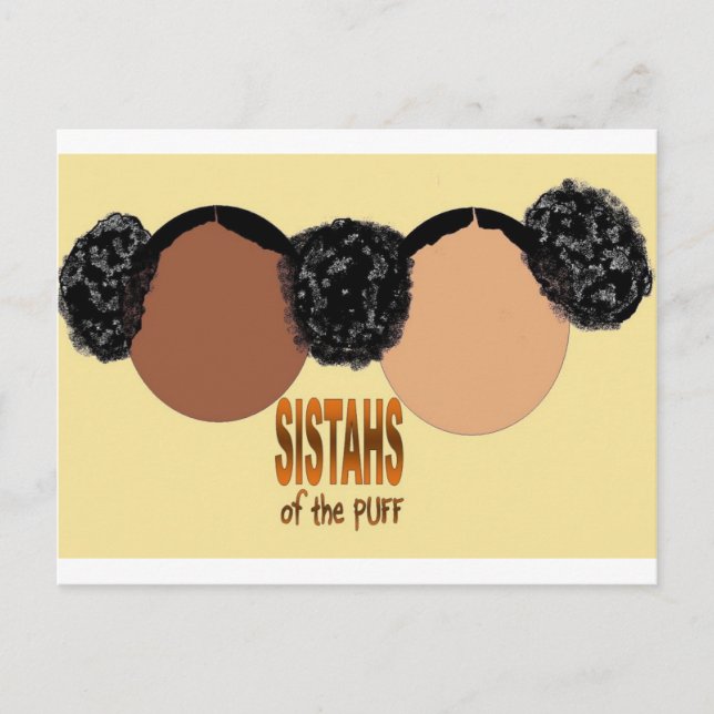 Postal Hermanas del Puff (Anverso)