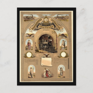 Postal Hermandad de Ingenieros Locomotores