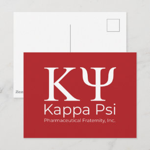 Postal Hermandad Farmacéutica Kappa Psi