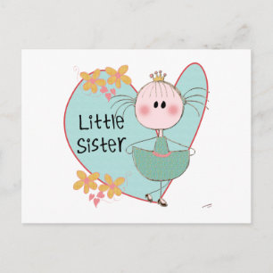 Postal Hermanita del Corazón