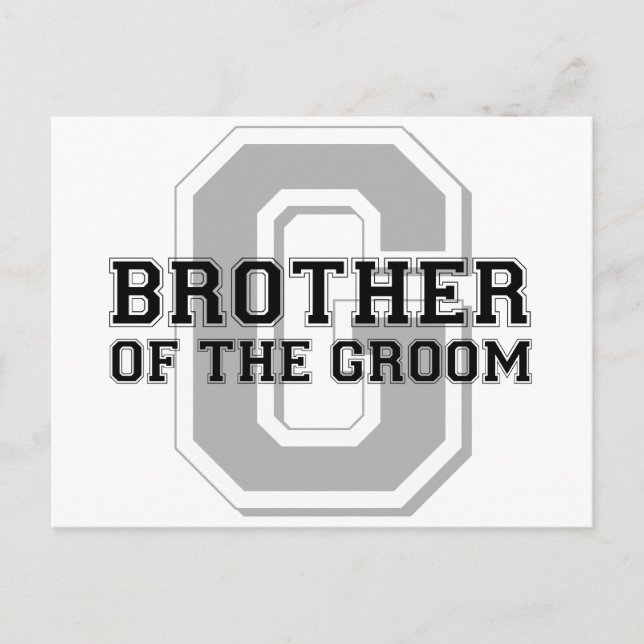 Postal Hermano de Groom Cheer (Anverso)