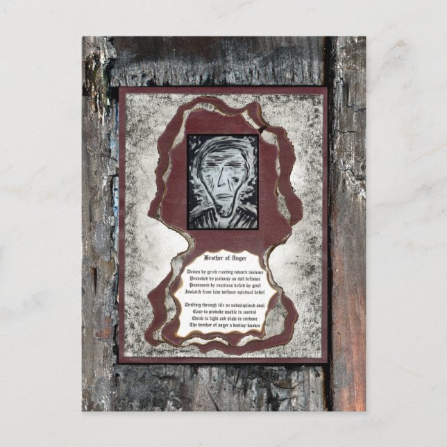 Postal Hermano de ira (Anverso)