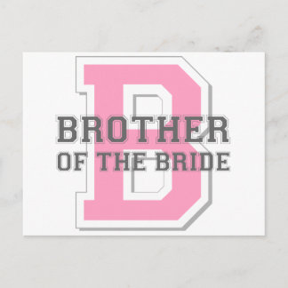 Postal Hermano de la Novia Cheer