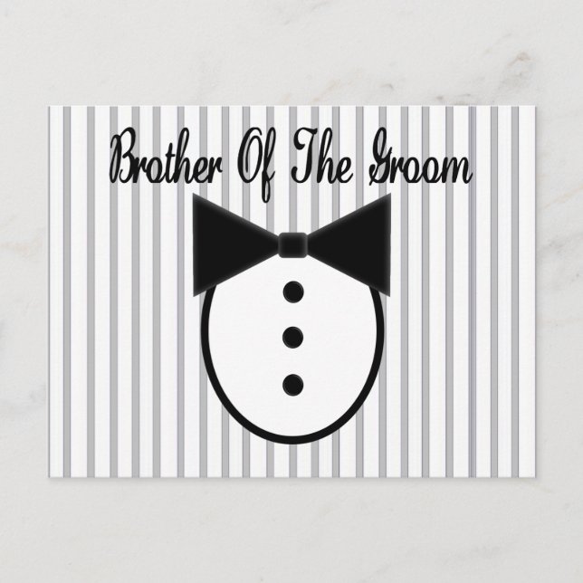 Postal Hermano del Groom (Anverso)