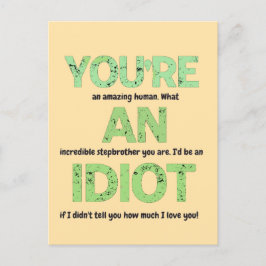 Postal Hermano, eres un regalo humano increíble