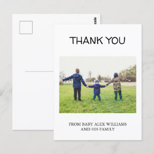 Postal ¡HERMANO! ¡¿HAY OTRA?! Nacimiento de foto bebé