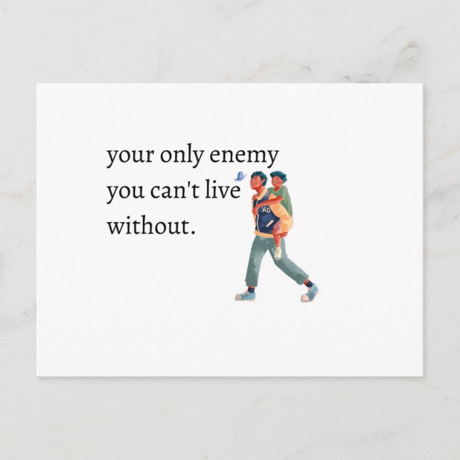 Postal Hermanos del Día Nacional de los Hermanos (Anverso)