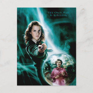 Postal Hermione Granger y profesora Umbridge