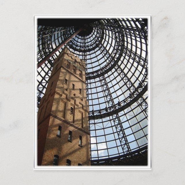 Postal Hermosa arquitectura - Ciudad de Melbourne (Anverso)