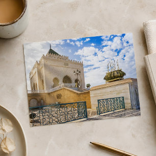 Postal Hermosa Arquitectura Colorida de Rabat