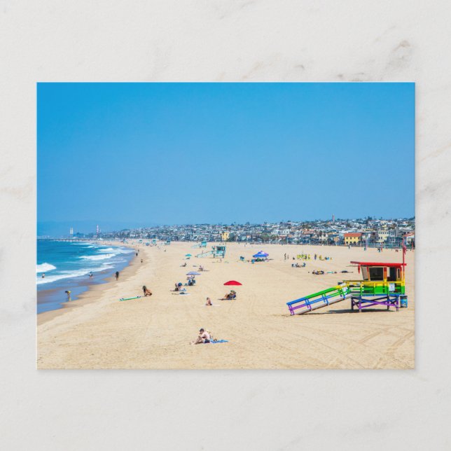 Postal Hermosa Beach (Anverso)