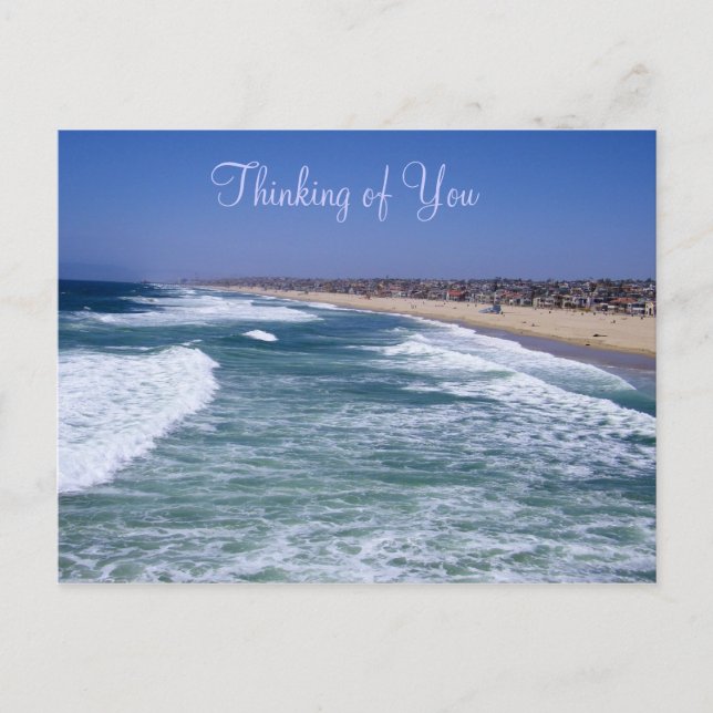 Postal Hermosa Beach, Ca_ Postcard (Anverso)