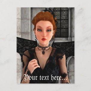 Postal Hermosa bruja