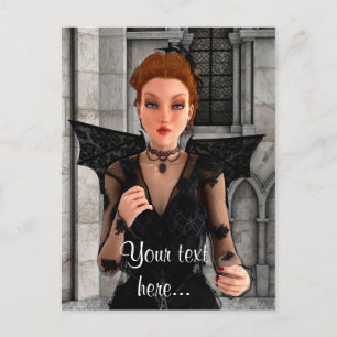 Postal Hermosa bruja