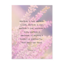 Hermosa cita de la Biblia contra la fruta rosa