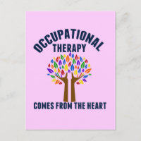 Hermosa cita del árbol de la terapia ocupacional