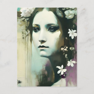 Postal Hermosa Diosa Pagana